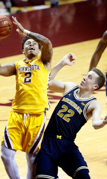 Murphy, Minnesota outlast Michigan, 83-78 (Feb 19, 2017)